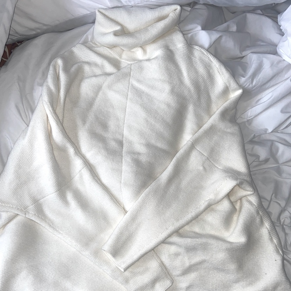 Oversized turtle neck sweater